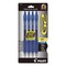 Pilot G2 Premium Gel Pen, Retractable, Fine 0.7 mm, Blue Ink, Smoke/Blue Barrel, 4PK 31058 - alternate 1