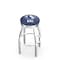 Holland Bar Stool Co 30" Chrome Eastern Illinois Swivel Bar Stool, Accent Ring L8C3C30EastIL - alternate 1