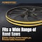 Powertec 14 in. Band Saw Tires, 14 Inch x 1 Inch x .095 Inch, Urethane Bandsaw Tires, 2PK 71725 - alternate 5