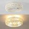 Jonathan Y Rowan 19.5" 4-Light Modern Bohemian 6-Speed Metal/Rattan Mobile-App/Remote-Controlled Lantern LED Ce JYL9730B - alternate 6