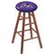 Holland Bar Stool Co Oak Counter Stool, Medium Finish, James Madison Seat RC24OSMed - alternate 1