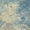 Homeroots 5' X 8' Blue And Beige Abstract Washable Indoor Outdoor Area Rug 630676 - alternate 6