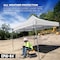 Ergodyne Single White Heavy Duty Pop-Up Tent - 10ft x 10ft 6002 - alternate 9