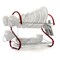Megachef 16 Inch Two Shelf Iron Wire Dish Rack in Red DR-116R - alternate 7