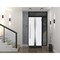 Vdomdoors Steel Door Deux 1744 Natural Oak Sidelight and Transom Black Window Stainless Inserts Single Modern DEUX1744EXD-OAKB-W36+14xH80+16-LH-O - alternate 12