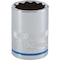 Channellock 1/2'' Drive 20 mm 12-Point Shallow Metric Socket 397709 - alternate 1