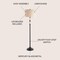Jonathan Y January 60" Glass/Metal LED Floor Lamp, Mercury Glass/Oil Rubbed Bronze JYL1016A - alternate 8