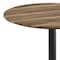 Flash Furniture Commercial 36" RD Natural HPL Tabletop with Black Table Height RD Base ST-RD36-NAT-TR24-GG - alternate 6