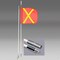Safetywhips Warning Whip Base, Metal, 3.375 Length, Hot Plug (HP.1), 1/2 inch Lock washer & Hex nut. 519.343-RCA - alternate 3