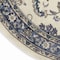 Homeroots 4' Ivory And Blue Round Floral Indoor Outdoor Area Rug 573903 - alternate 6