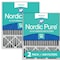 Nordic Pure 20x25x5 Pleated Air Filter, High Capacity, Electrostatically Charged Synthetic Media, MERV 14, 2 PK 20x25x5HM14-2 - alternate 1