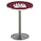 Holland Bar Stool Co 42" Stainless Steel Montana Pub Table, 36" dia. Top L214S4236MontUn - alternate 1