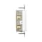 Eaton Wiring Devices Eaton Tamper-Resistant GFCI Receptacle, 125 V, 15 A, NEMA: NEMA 5-15R, Back, Side Wiring, White TRGF15W-3-L - alternate 3