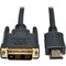 Tripp Lite HDMI to DVI Cable, HDMI, DVI-D M/M, 30ft P566-030 - alternate 1