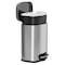 Hls Commercial 1.32 Gallon / 5 Liter Stainless Steel Soft Step Pedal Commercial Trash Can with Removable Plastic Liner and Odor Filter HLSS01R - alternate 10