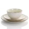 Elama Honey Ivory 16 Piece Stoneware Dinnerware Set in Ivory EL-HONEYIVORY - alternate 8