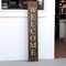 Homeroots 5ft Rustic Espresso Brown And White Front Porch Welcome Sign 384913 - alternate 3