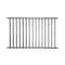 Nuvo Iron 36''x72'' Wide Textured Black Ready Rail Steel Railing Panel, Mounting Brackets/Hardware Included DSR3470-DB - alternate 1