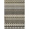 Homeroots 9' X 12' Charcoal Gray And Gold Quatrefoil Washable Indoor Outdoor Area Rug 583214 - alternate 6