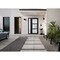Vdomdoors Front Exterior Prehung FiberGlass Door Frosted Glass / Manux 8552 Matte Black / Sidelight Exterior MANUX8552EXD-BLK-W36+14 x H80-RH - alternate 5