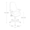 Office Star Products EC Series Professional Ergo High Back Chair, Dillon Stratus EC4300-R103 - alternate 8