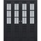 Sartodoors Sliding Closet Double Bi-fold Doors Solid Core Modern Interior VEREGIO7339DBF-ANT-96 x 80 (4* 24x80) - alternate 1