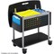 Safco Scoot Mobile File with Work Surface 5370BL - alternate 1