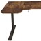 Homeroots 59" Adjustable Brown and Black L Shape Computer Desk 528669 - alternate 8
