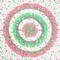 Homeroots 88" X 84" Green Red And White Floral Cotton Hanging Tapestry 397432 - alternate 5