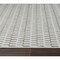 Homeroots 8' Cream and Beige Geometric Distressed Indoor Outdoor Runner Rug 558814 - alternate 6