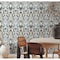 York Wallcoverings Malta Neutal and Blue Wallpaper MN1921 - alternate 4