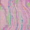 Homeroots 9' X 12' Pink Green And Teal Blue Abstract Washable Indoor Outdoor Area Rug 600250 - alternate 5
