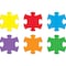 Trend Enterprises Puzzle Pieces Classic Accents® Variety Pack, 36 Per Pack, PK3 T10906 - alternate 1