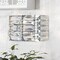 Jonathan Y Evelyn Crystal Rectangle 10" 1-Light Iron/Crystal Glam Modern LED Vanity Light, Chrome JYL7538A - alternate 6
