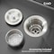 Wrightmaster 30 in. Undermount Single Bowl 20 Gauge Black Stainless Steel Kitchen Sink with Drain ZOR-BL04D301908 - alternate 9