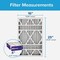 Filtrete Ultra Allergen Reduction Deep Pleat Filter 16'' x 25'' x 4'' NDP01-4IN-4 - alternate 4