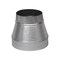 Imperial Furnace Pipe Reducer 10in D X 8in D Galvanized Steel Gray GV1353 - alternate 5