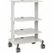 Eaton Tripp Lite Series Mobile Workstation with Adjustable Shelves, Locking Casters, TAA WWSSRSTAA - alternate 1