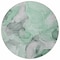 Homeroots 8' Round Green Round Abstract Washable Non Skid Indoor Outdoor Area Rug 559510 - alternate 9