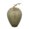 Homeroots 14" Dark Green And Gold Glass And Metal Round Ginger Jar 574249 - alternate 7