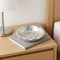 Homeroots 5in Silver Cast Iron Handmade Round Trinket Tray 634787 - alternate 5