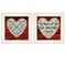 Homeroots Set Of Two Love is Patient or Measure 1 White Framed Print Wall Art, 2PK 406003 - alternate 1