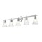 Z-Lite Belle 5-Light Vanity, 42 in W, Chrome 7519-5V-CH - alternate 7