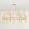 Hudson Valley Lighting Bridgeton 9 Light Chandelier in Aged Brass 1779-AGB - alternate 5