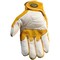 Caiman Premium Cow Grain TIG/MIG Welder's Gloves with Split Cowhide Back, Hook & Loop Closure 1828-4 - alternate 2