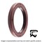 Timken OIL SEAL 35X80X12-R2LS32-S - alternate 1