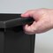 Storex 4 Gallon Storage Bin with Lid, Black 61427U06C - alternate 3