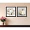 Homeroots Set Of Two BOHO Pumpkins and Flowers 1 Black Framed Print Wall Art, 2PK 408202 - alternate 4
