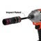 Klein Tools Quad-4 Heavy-Duty Impact Flip Socket, SAE, 2-Piece 6512QS - alternate 4
