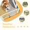 Simple Deluxe Dog Playpen, 24in Height 8-Panel Heavy-Duty Structure for Yard and Camping, Designed Specifically f PTPPEN2424Q8WHT - alternate 5